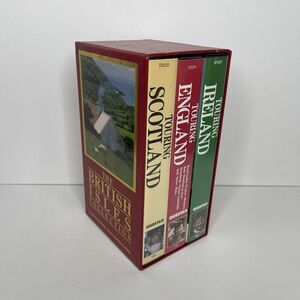 The British Isles Collection VHS Box Set 3 Tapes‎ Documentary Touring Travel